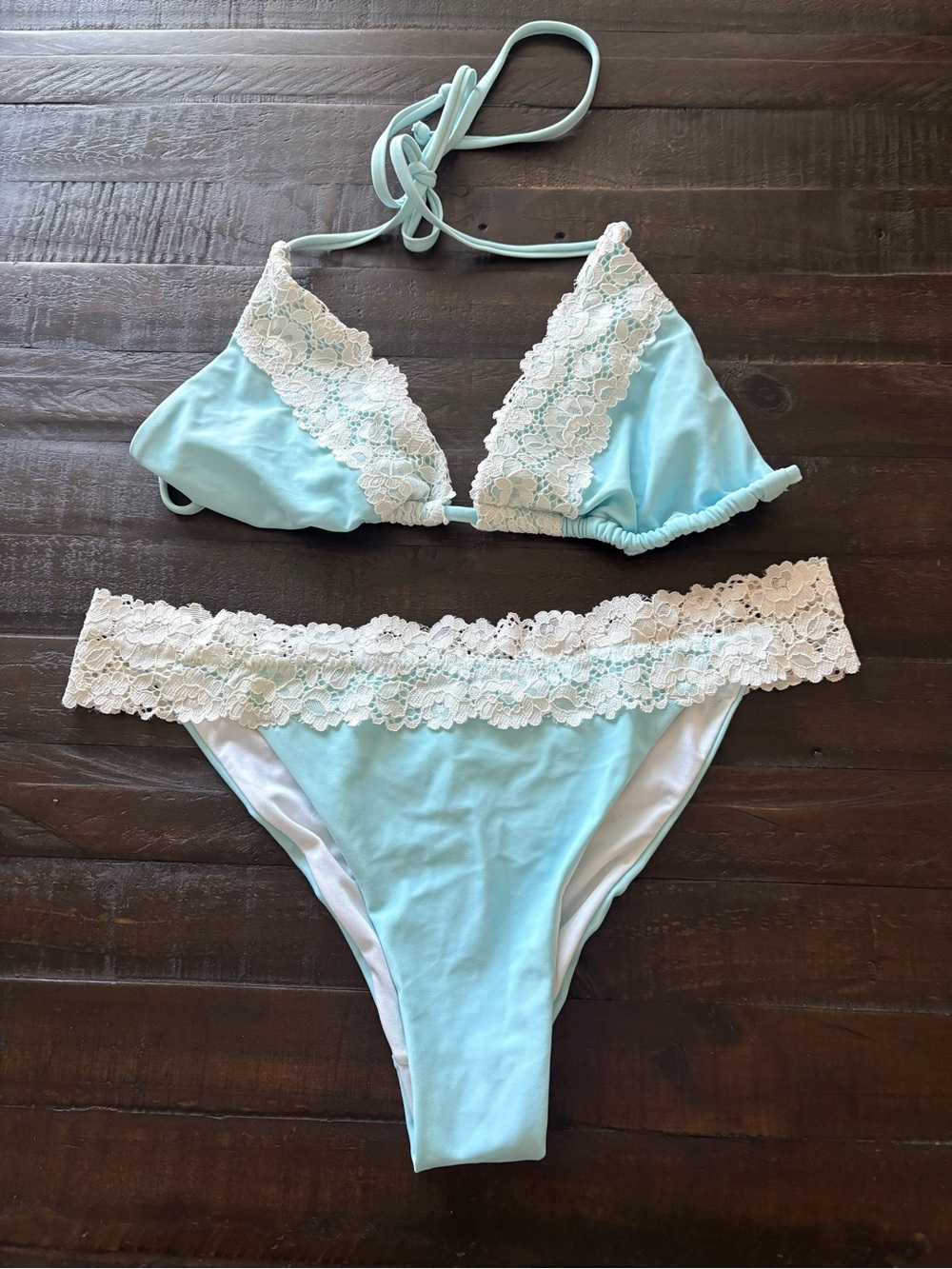 Women’s lace aqua large  bikini
